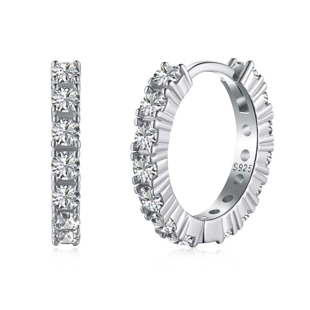 S925 sterling silver earrings for women European and American fashion 