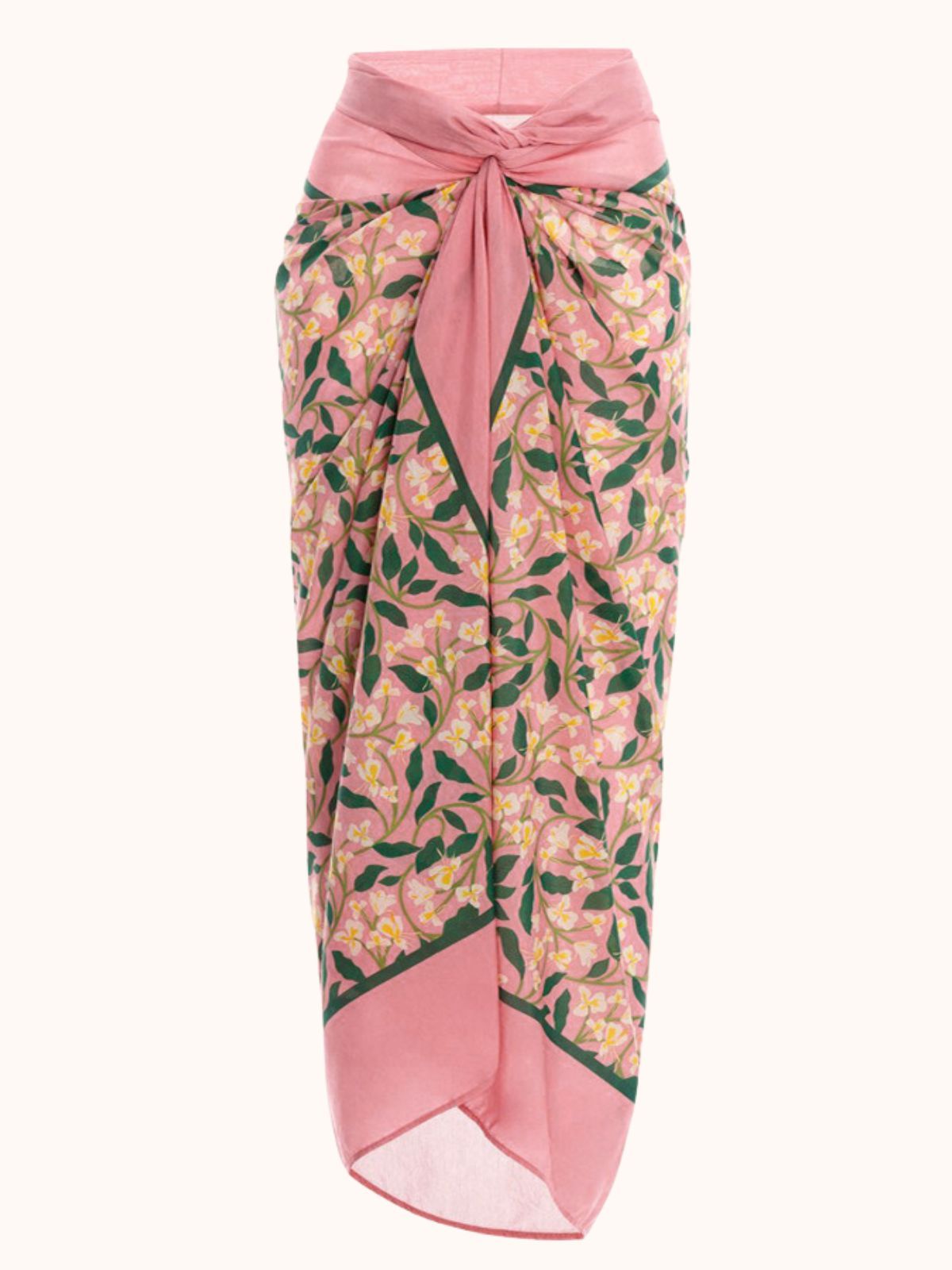 Floral Swimwear Two Piece Set in Pink | Mix Mix Style-Mix MIx Style