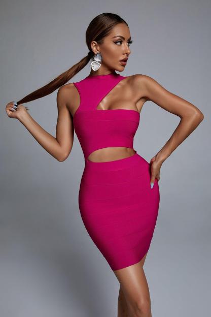 Pavaza Cutout Mini Cocktail Dress | Mix Mix Style [Hot Seller]-Mix MIx Style