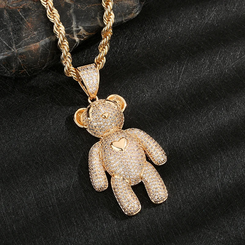 Jewelry Goth Fashion Hp335 43 52mm Contact Us Rope Chain Hiphop Rock Necklace Man Necklace New Arrival