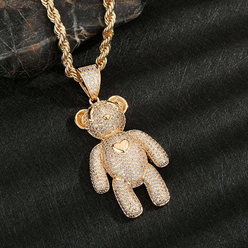 Jewelry Goth Fashion Hp335 43 52mm Contact Us Rope Chain Hiphop Rock Necklace Man Necklace New Arrival