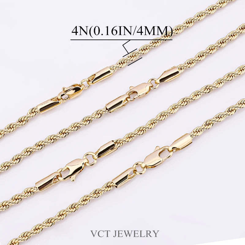 Jewelry Goth Fashion Hp335 43 52mm Contact Us Rope Chain Hiphop Rock Necklace Man Necklace New Arrival