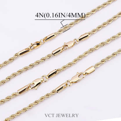 Jewelry Goth Fashion Hp335 43 52mm Contact Us Rope Chain Hiphop Rock Necklace Man Necklace New Arrival