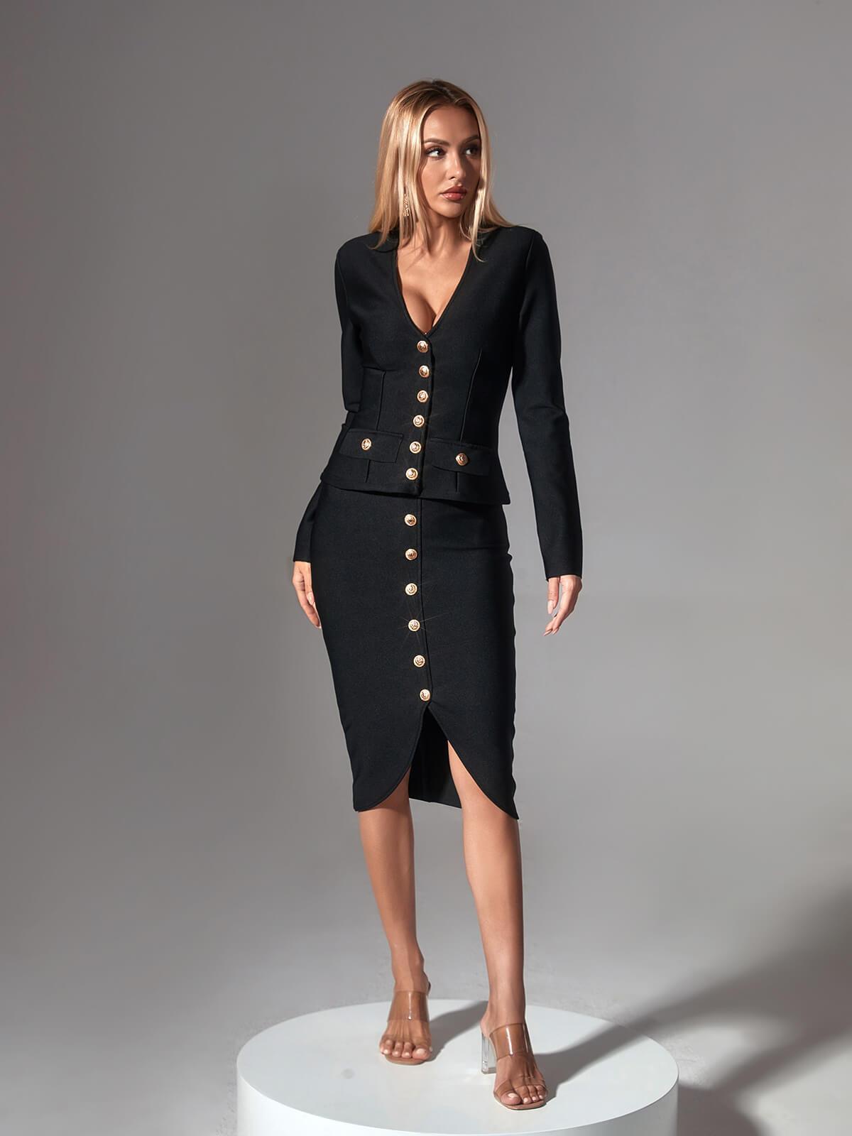 Sailor Long Sleeve Single Breasted Bandage Set-Mix MIx Style