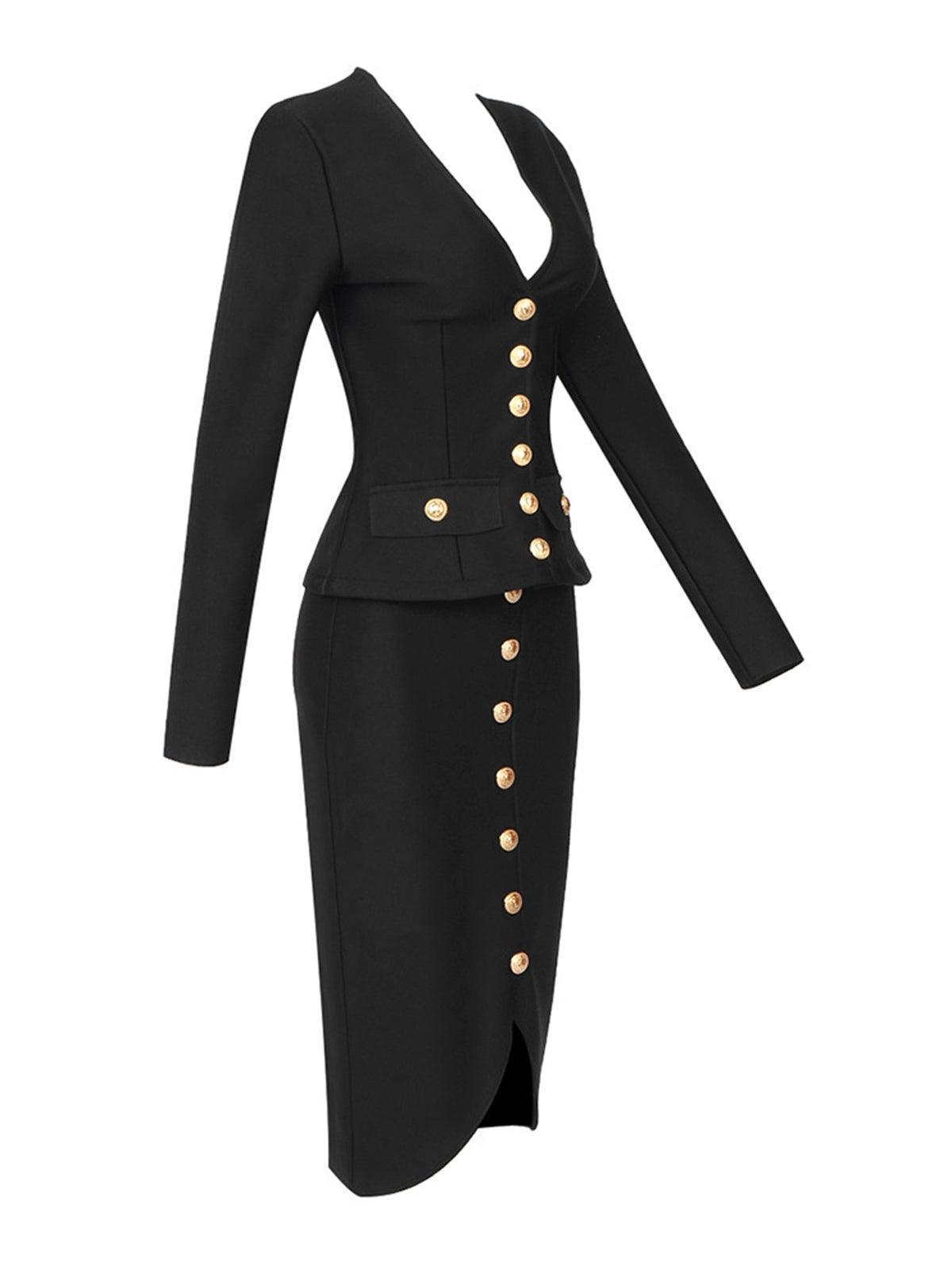 Sailor Long Sleeve Single Breasted Bandage Set-Mix MIx Style