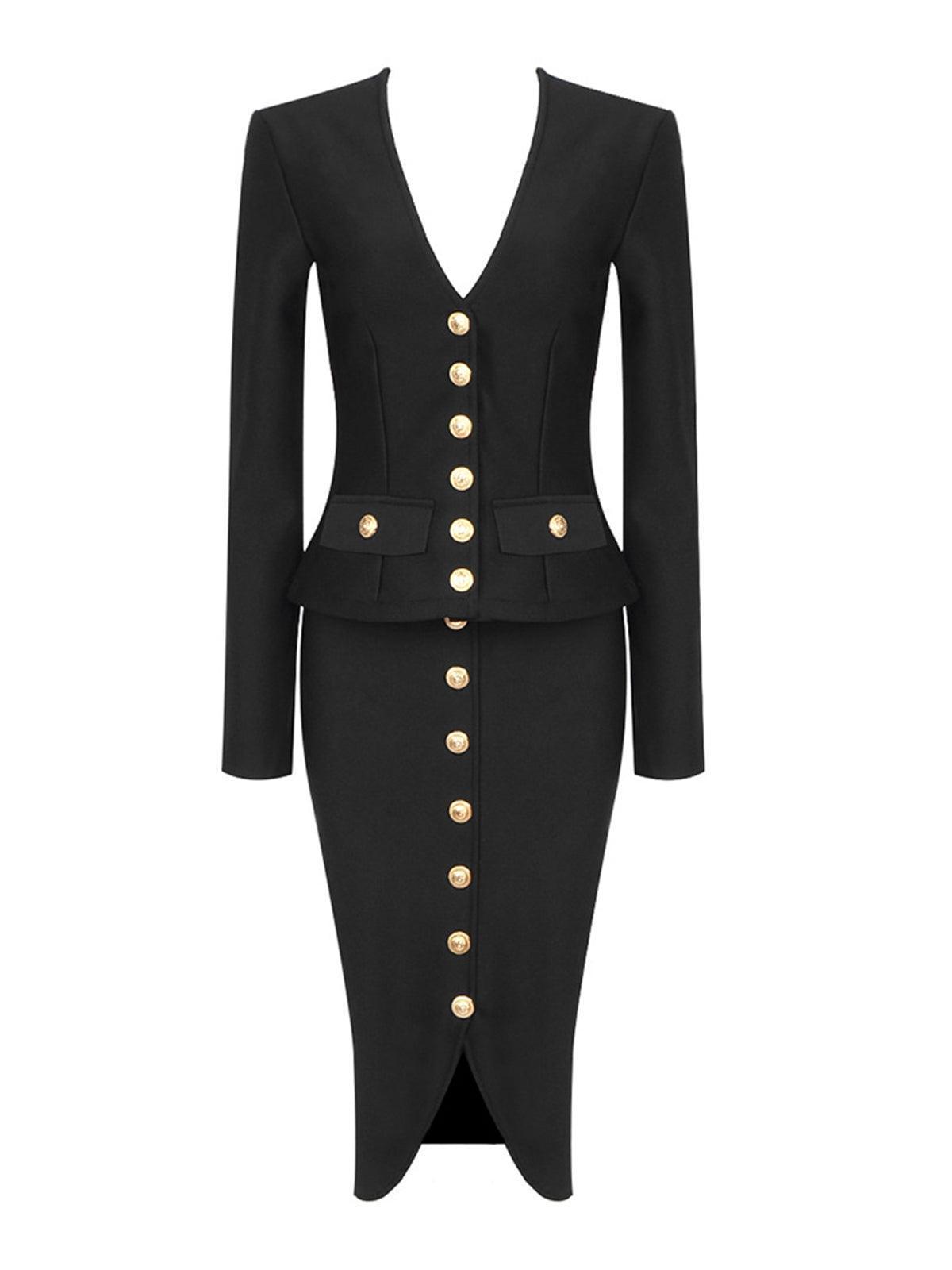 Sailor Long Sleeve Single Breasted Bandage Set-Mix MIx Style