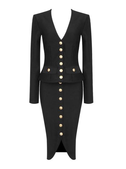 Sailor Long Sleeve Single Breasted Bandage Set-Mix MIx Style