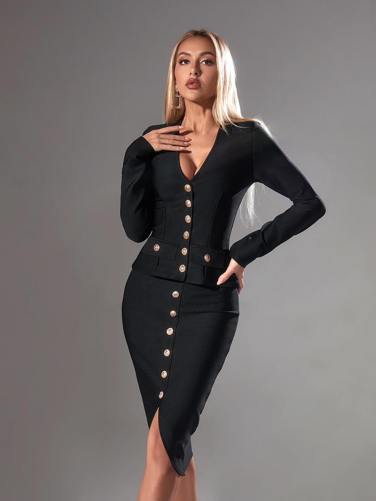 Sailor Long Sleeve Single Breasted Bandage Set-Mix MIx Style