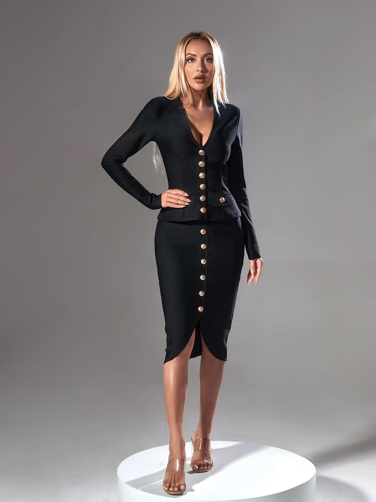 Sailor Long Sleeve Single Breasted Bandage Set-Mix MIx Style