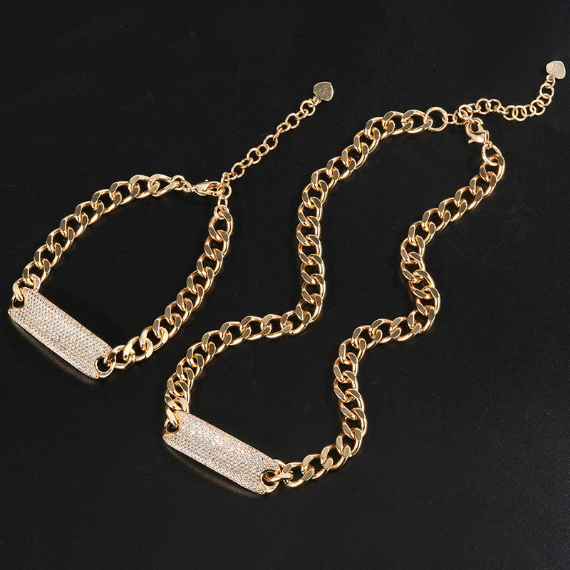 Sparkling Block Jewelry Set-Mix MIx Style