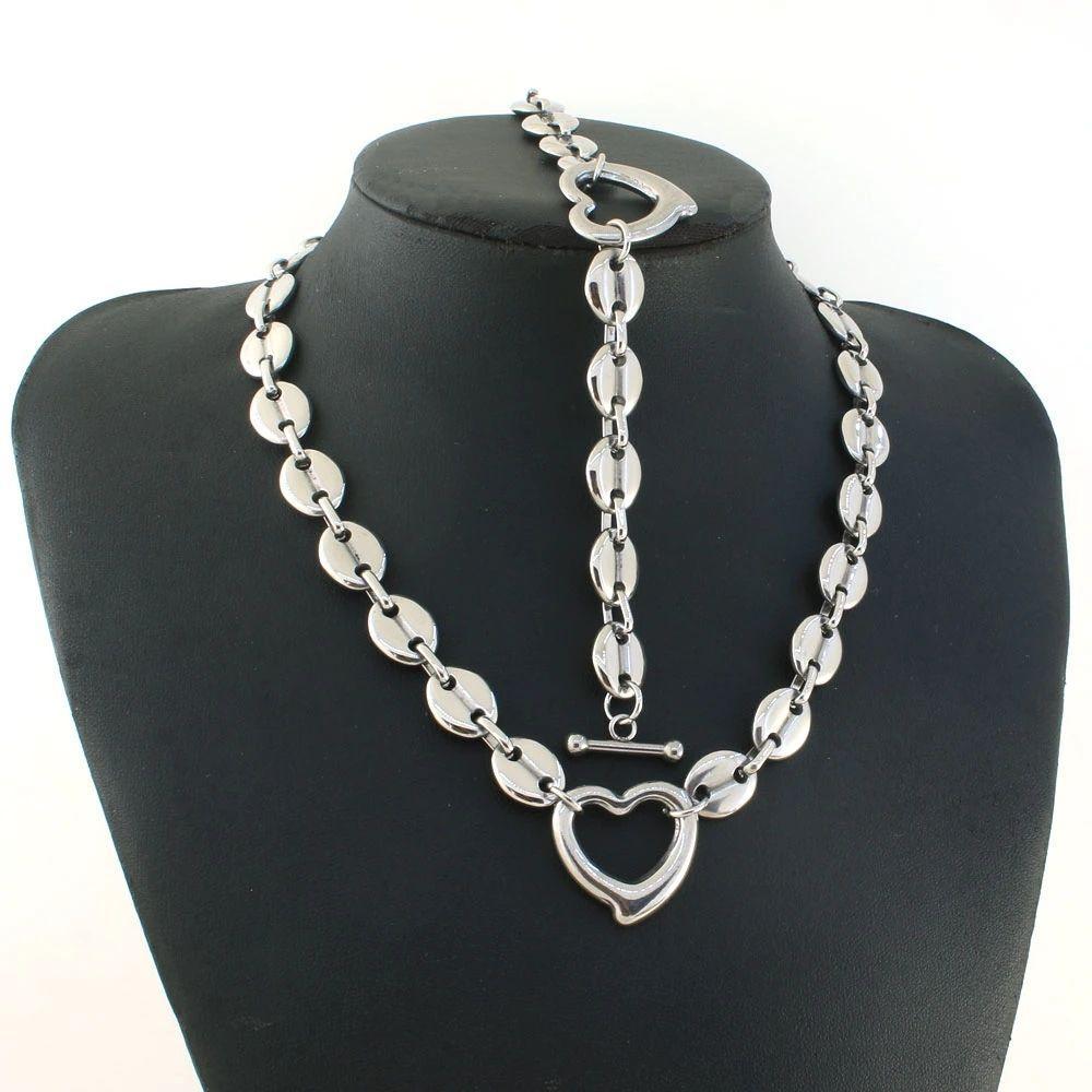 Thiva Heart Pendant Jewelry Set-Mix MIx Style