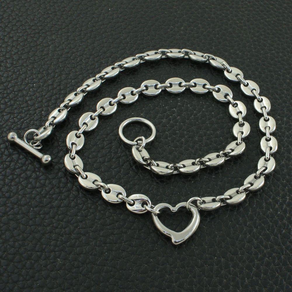 Thiva Heart Pendant Jewelry Set-Mix MIx Style