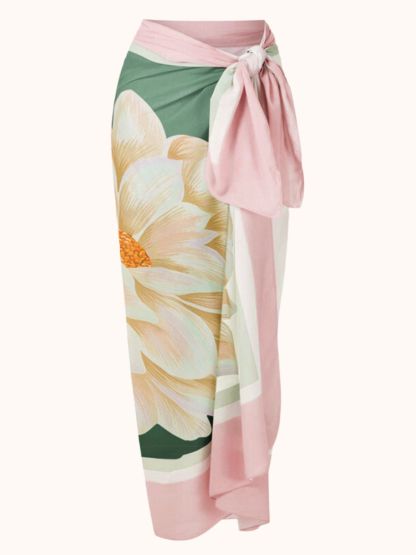 Multicolor Trillian Strapless Ombre Swimwear Two Piece Set | Mix Mix Style-Mix MIx Style