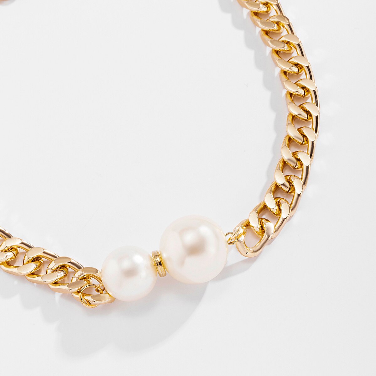 Vintage Punk Akoyaa Pearl 18k Gold Plated Chains Necklace | Mix Mix Style [Hot Seller]-Mix MIx Style