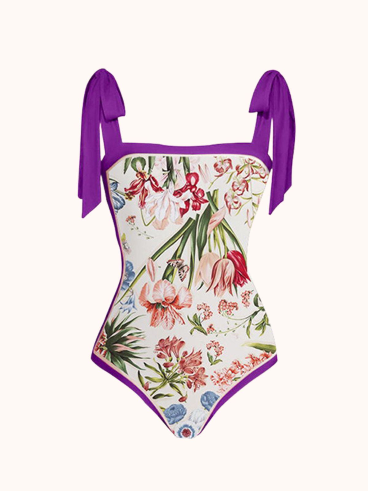 Multicolor Printed Swimwear Two Piece Set | Mix Mix Style-Mix MIx Style