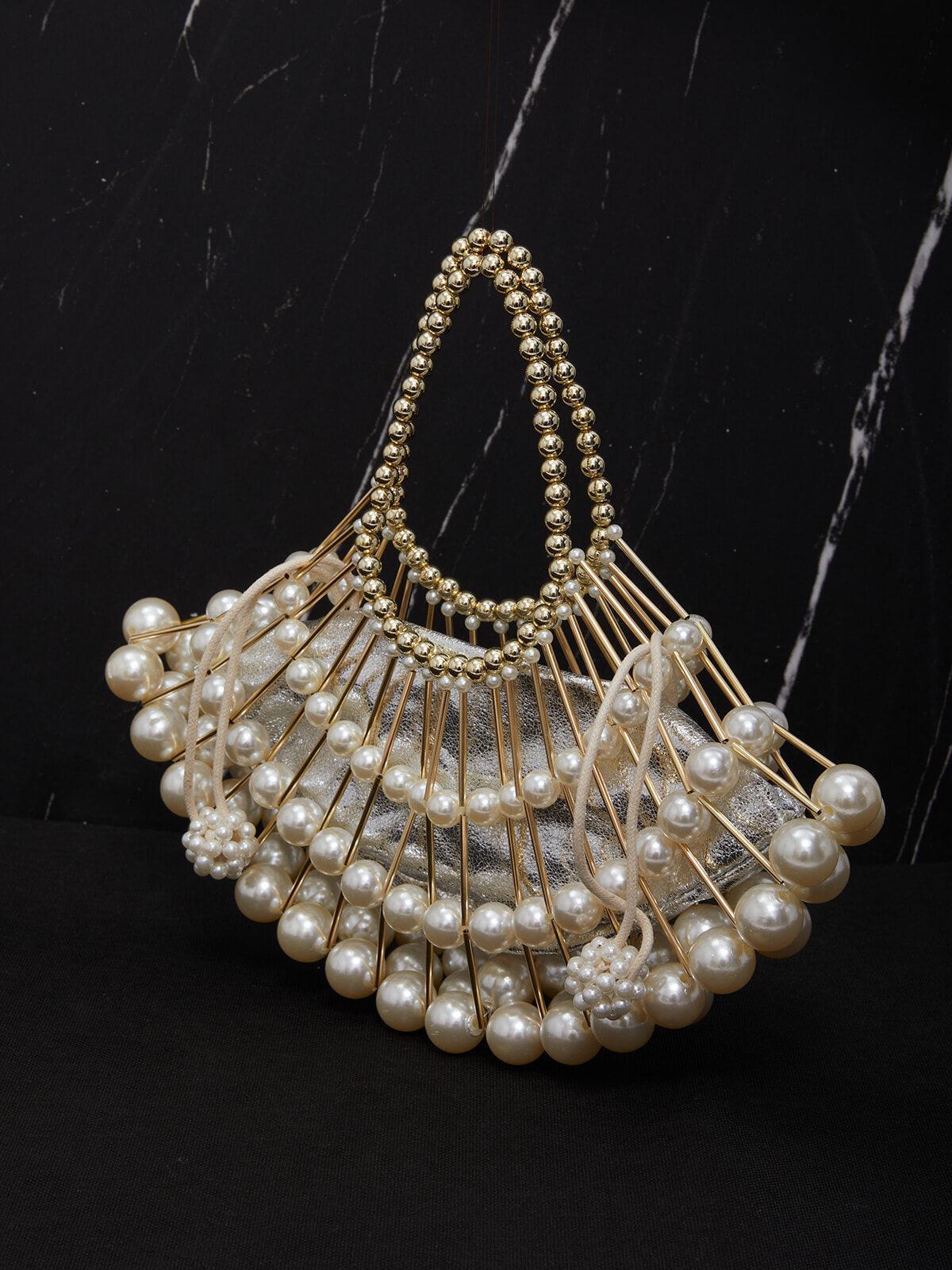 Zephyr Braided Pearl Bag-Mix MIx Style