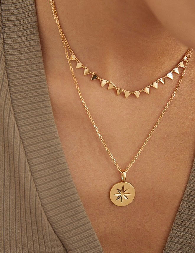 Minimalist 18K Gold Plated Chain Necklace | Mix Mix Style [Hot Seller]-Mix MIx Style