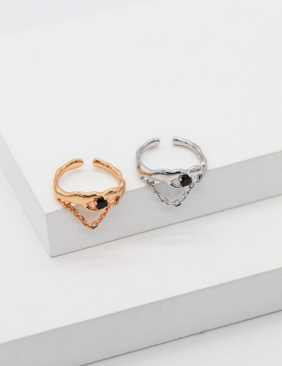 Black Onyx 925 Sterling Silver Ring | Mix Mix Style [Hot Seller]-Mix MIx Style