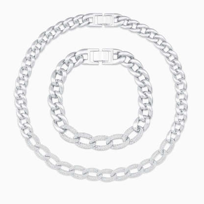 Alluring Cuban Jewelry Set-Mix MIx Style