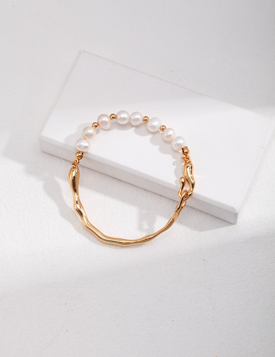 Elegant Akoya Pearl Beads s925 Sterling Silver Bracelet | Mix Mix Style [Hot Seller]-Mix MIx Style