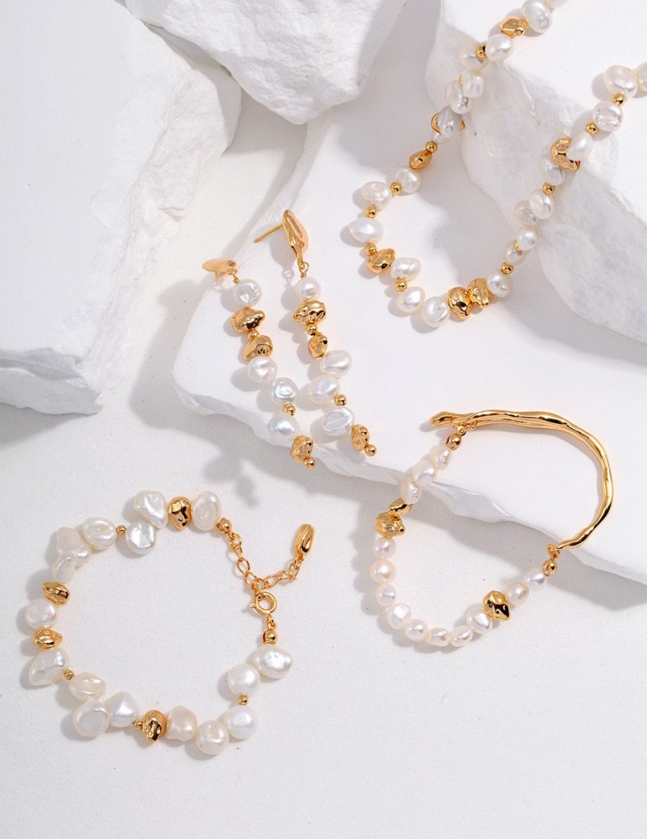 Freshwater Pearl Sterling Silver Bracelets | Mix Mix Style [Hot Seller]-Mix MIx Style