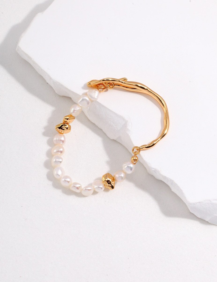 Freshwater Pearl Sterling Silver Bracelets | Mix Mix Style [Hot Seller]-Mix MIx Style