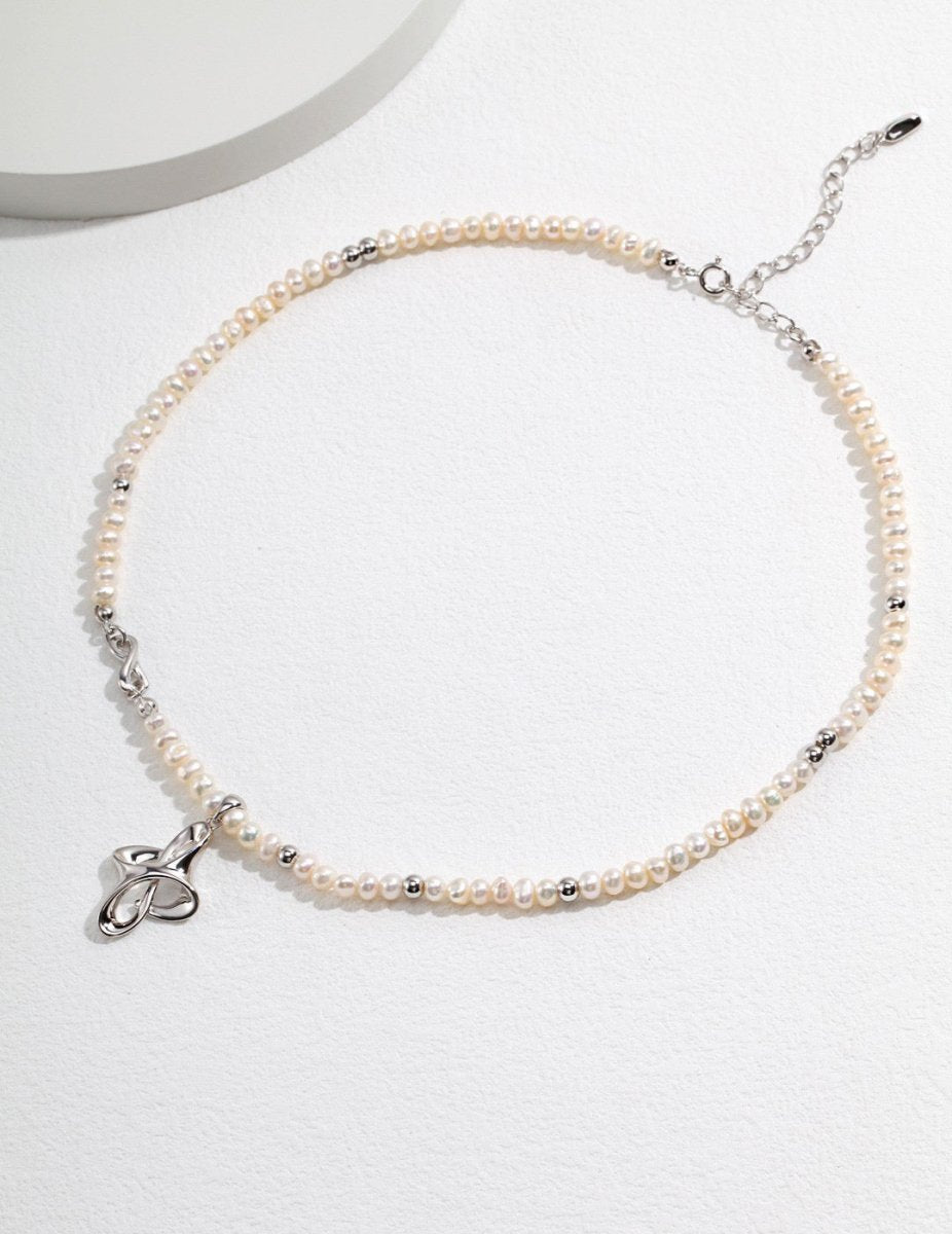 The Knot Freshwater Akoya Pearl Necklace | Mix Mix Style [Hot Seller]-Mix MIx Style