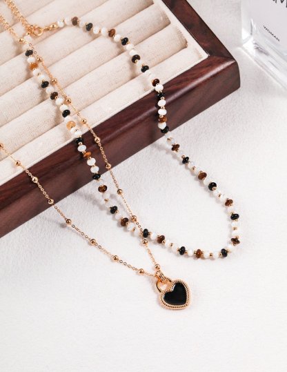 s925 Sterling Silver Natural Gemstone Necklace | Mix Mix Style [Hot Seller]-Mix MIx Style