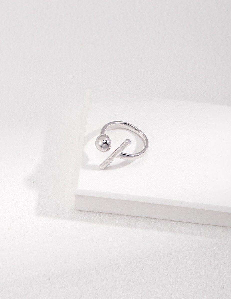 Gold & Silver Minimalist 925 Sterling Silver Ring | Mix Mix Style [Hot Seller]-Mix MIx Style