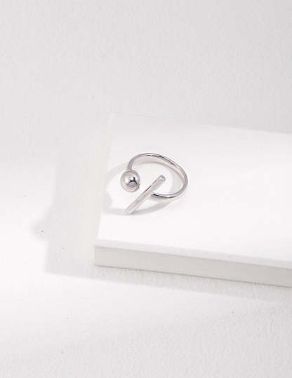 Gold & Silver Minimalist 925 Sterling Silver Ring | Mix Mix Style [Hot Seller]-Mix MIx Style