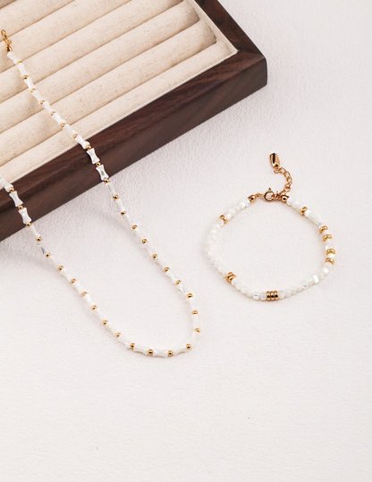 Freshwater Akoya Pearl 18k Gold Plated Bracelet | Mix Mix Style [Hot Seller]-Mix MIx Style