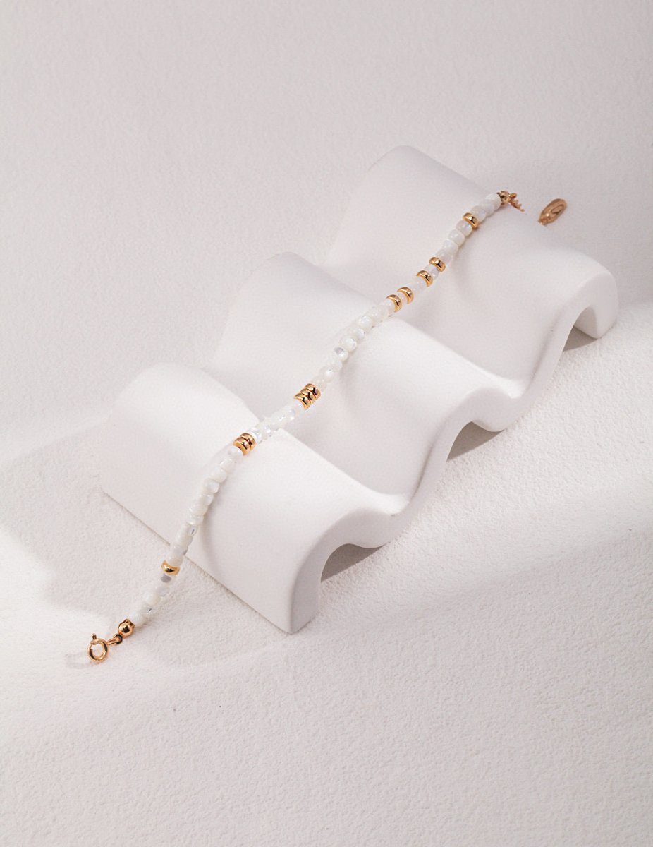 Freshwater Akoya Pearl 18k Gold Plated Bracelet | Mix Mix Style [Hot Seller]-Mix MIx Style
