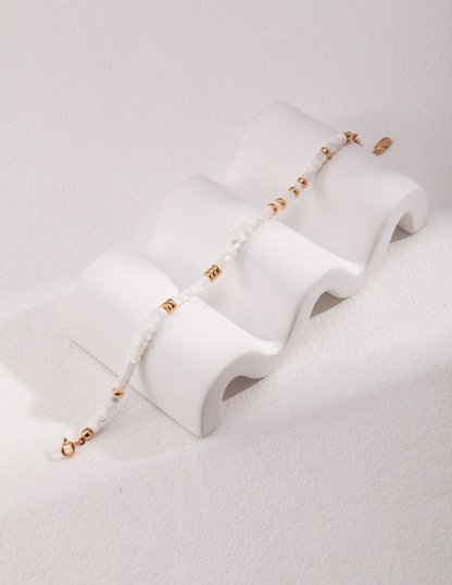 Freshwater Akoya Pearl 18k Gold Plated Bracelet | Mix Mix Style [Hot Seller]-Mix MIx Style