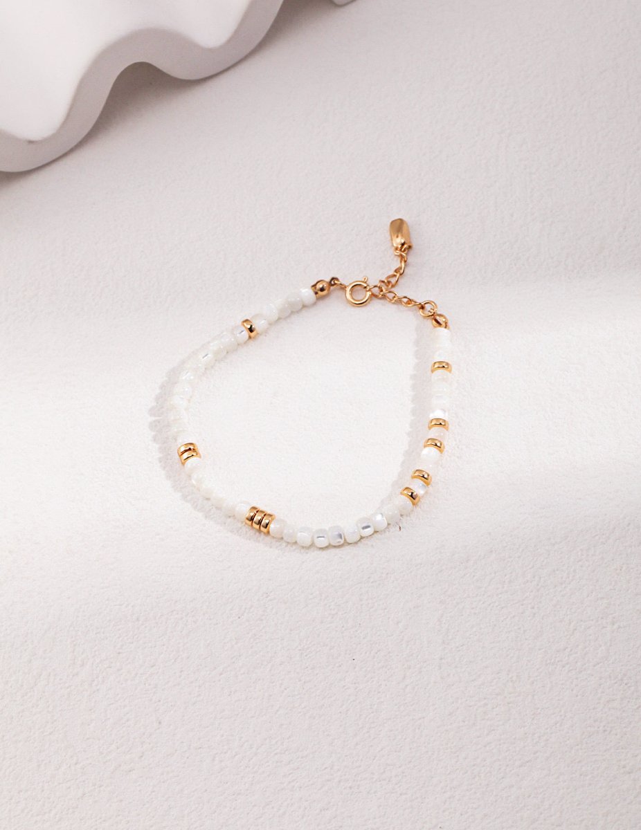 Freshwater Akoya Pearl 18k Gold Plated Bracelet | Mix Mix Style [Hot Seller]-Mix MIx Style
