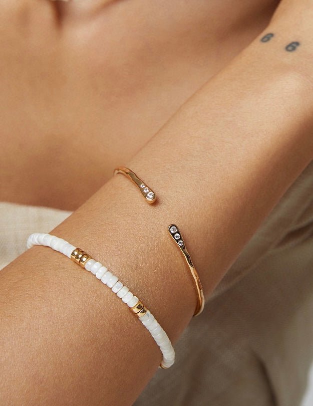 Freshwater Akoya Pearl 18k Gold Plated Bracelet | Mix Mix Style [Hot Seller]-Mix MIx Style