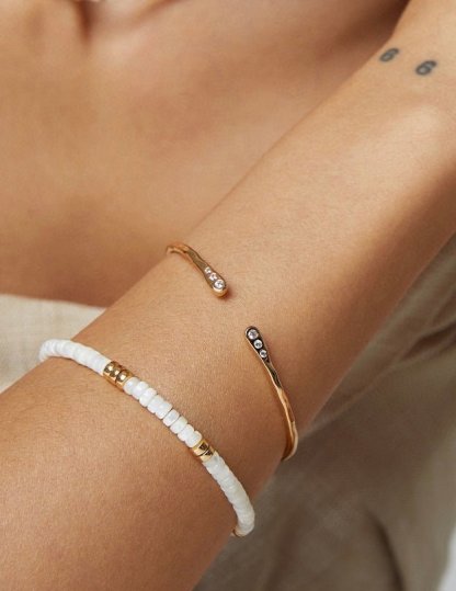 Freshwater Akoya Pearl 18k Gold Plated Bracelet | Mix Mix Style [Hot Seller]-Mix MIx Style