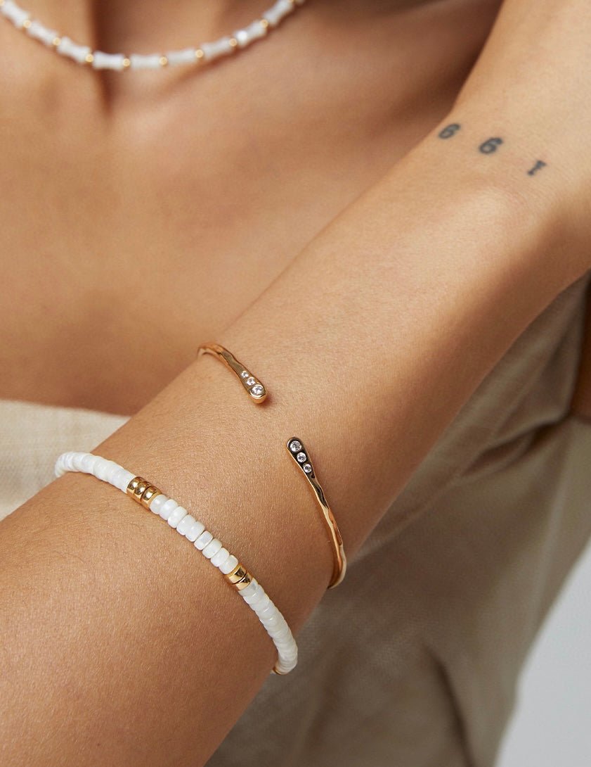 s925 Sterling Silver and Moissanites Bangles Bracelet | Mix Mix Style [Hot Seller]-Mix MIx Style