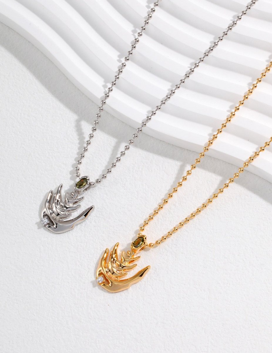 Christmas Tree 925 Sterling Silver Necklace | Mix Mix Style [Hot Seller]-Mix MIx Style