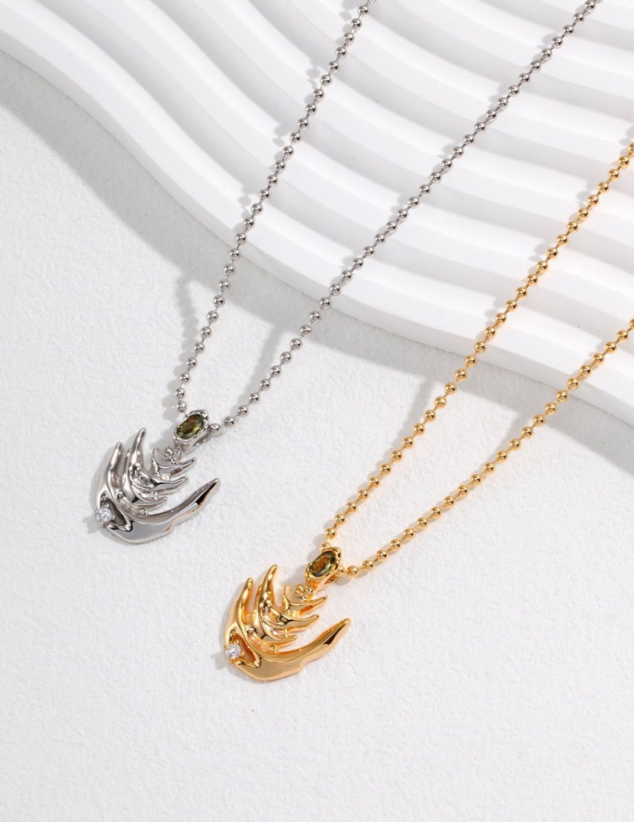 Christmas Tree 925 Sterling Silver Necklace | Mix Mix Style [Hot Seller]-Mix MIx Style