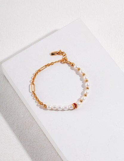 Akoya Pearl s925 Sterling Silver Bracelet | Mix Mix Style [Hot Seller]-Mix MIx Style