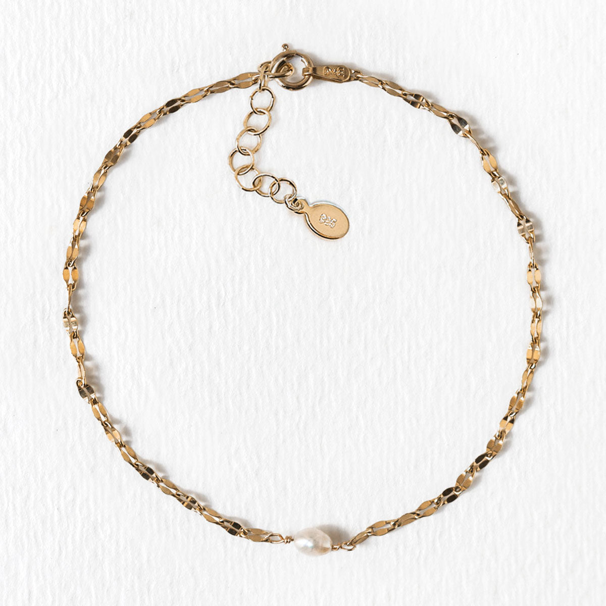 Pearl Mika Chain 18K Gold Plated Bracelet | Mix Mix Style [Hot Seller]-Mix MIx Style