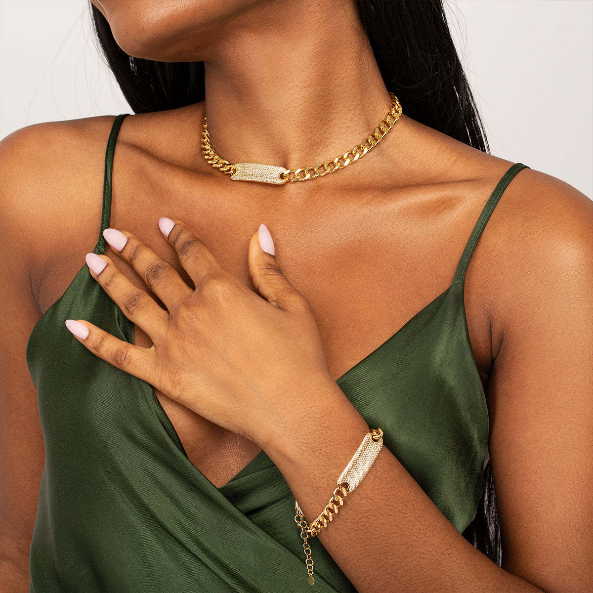 Sparkling Block Jewelry Set-Mix MIx Style