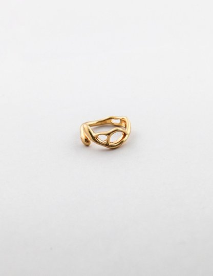 Minimalist and Unique Sterling Silver and Gold Ring | Mix Mix Style [Hot Seller]-Mix MIx Style