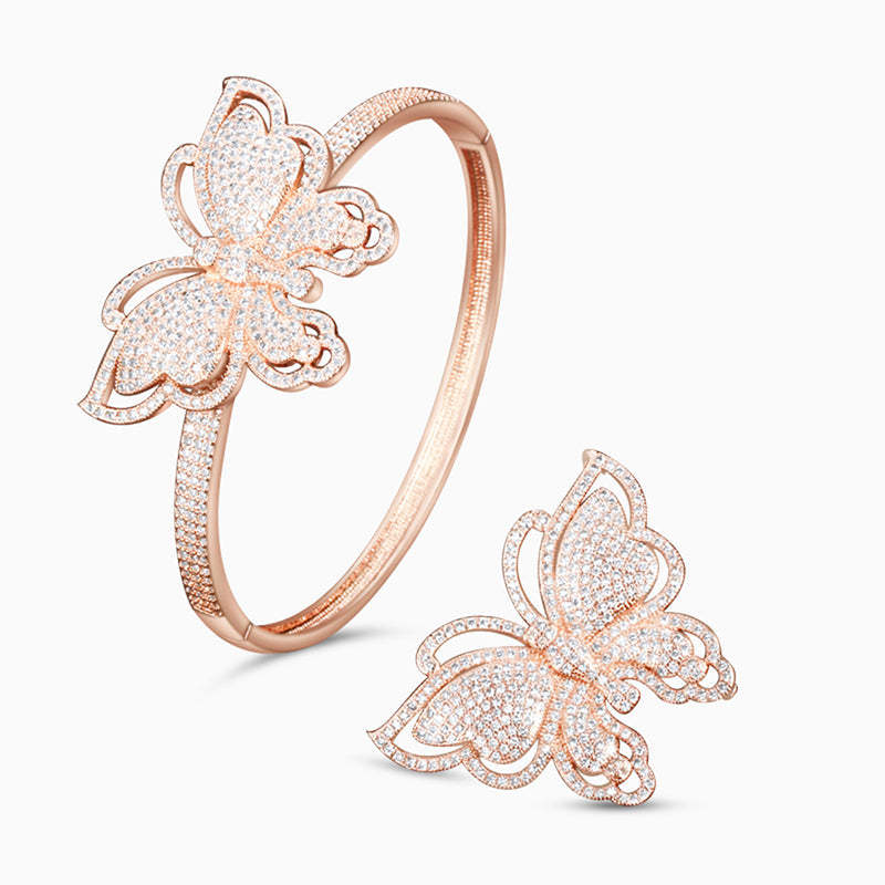Glistening Butterfly Jewelry Set-Mix MIx Style