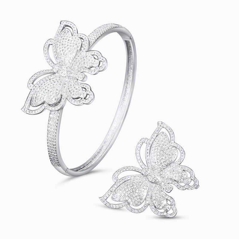 Glistening Butterfly Jewelry Set-Mix MIx Style