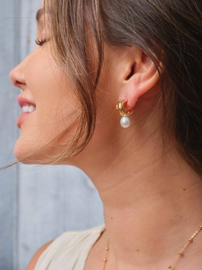 Akoya Pearl 925 Sterling Silver Earrings | Mix Mix Style [Hot Seller]-Mix MIx Style