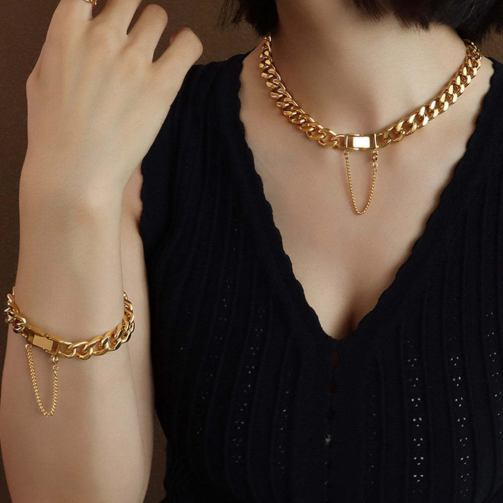 Contemporary Buckle Jewelry Set-Mix MIx Style