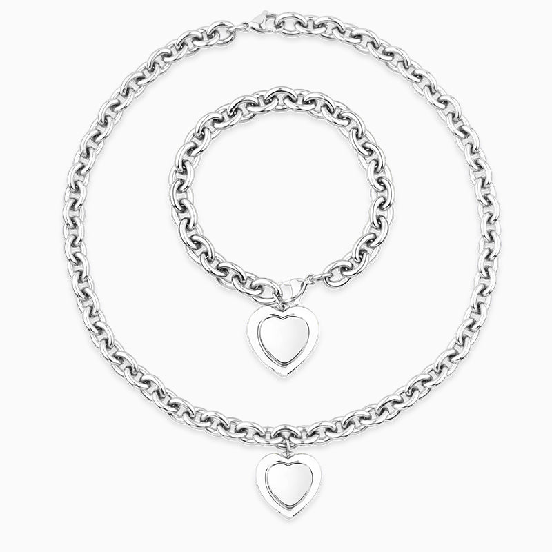 Divine Heart Jewelry Set-Mix MIx Style