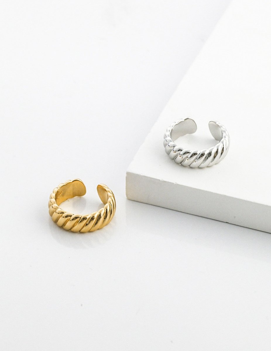 Classic s925 Sterling Silver Open Adjustable Ring | Mix Mix Style [Hot Seller]-Mix MIx Style