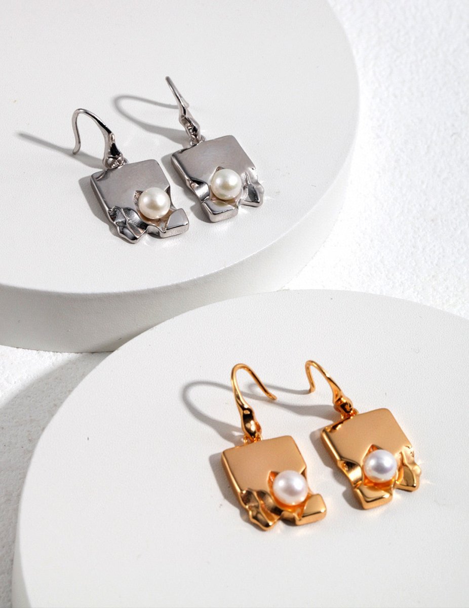 Akoya Pearl Pendant 925 Sterling Silver Earrings | Mix Mix Style [Hot Seller]-Mix MIx Style